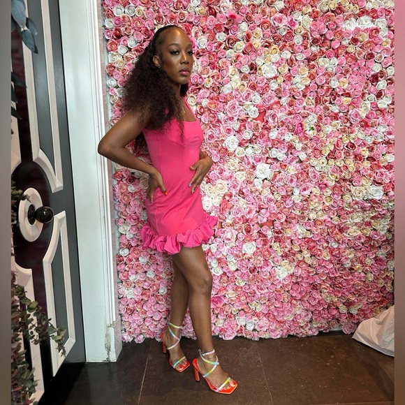 Shein / XS / Hot Pink Dress - Picture 1 of 6
